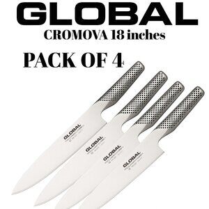 Global 8" Classic Stainless Steel Chef Knife – G2 Kitchen Cooking Knife